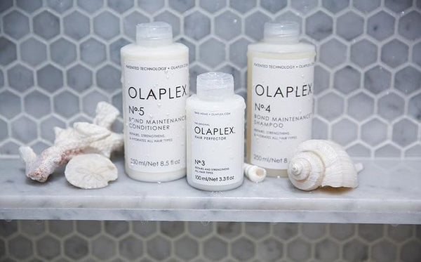 Olaplex shampoo and Olaplex Conditioner Tested on damaged hair at Beaute.ae