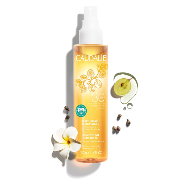 Caudalie - BEAUTIFYING SUNCARE OIL SPF30 - Buy Online at Beaute.ae