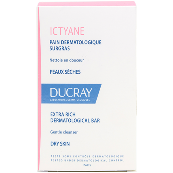 Ducray - Ictyane Ultra-rich dermatological bar - Buy Online at Beaute.ae