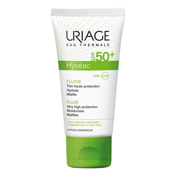 Uriage - HYSEAC SPF50+ FLUIDE  - Buy Online at Beaute.ae