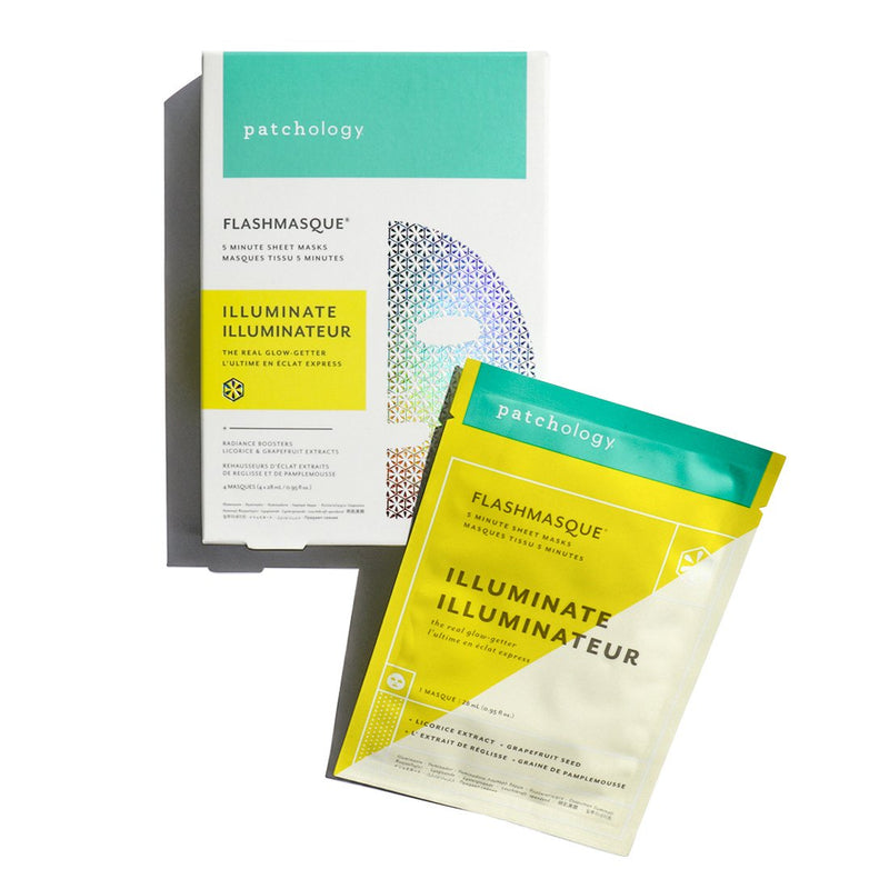 PATCHOLOGY - FLASHMASQUE® ILLUMINATE 5 MINUTE SHEET MASK - Buy Online at Beaute.ae