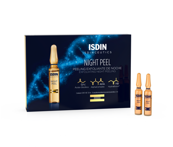 Isdin - ISDINCEUTICS Night Peel 10x2ml - Buy Online at Beaute.ae