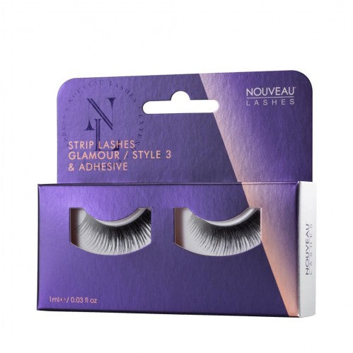 Nouveau Lashes - Glamour Strip Lashes (#3) - Buy Online at Beaute.ae