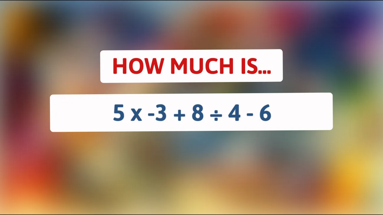 Can You Solve This Brain-Teasing Math Puzzle That Only Geniuses Get Right?"
