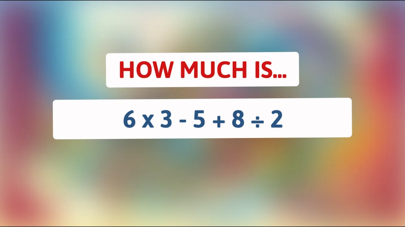 Can You Solve This Math Challenge That Only Geniuses Get Right?"