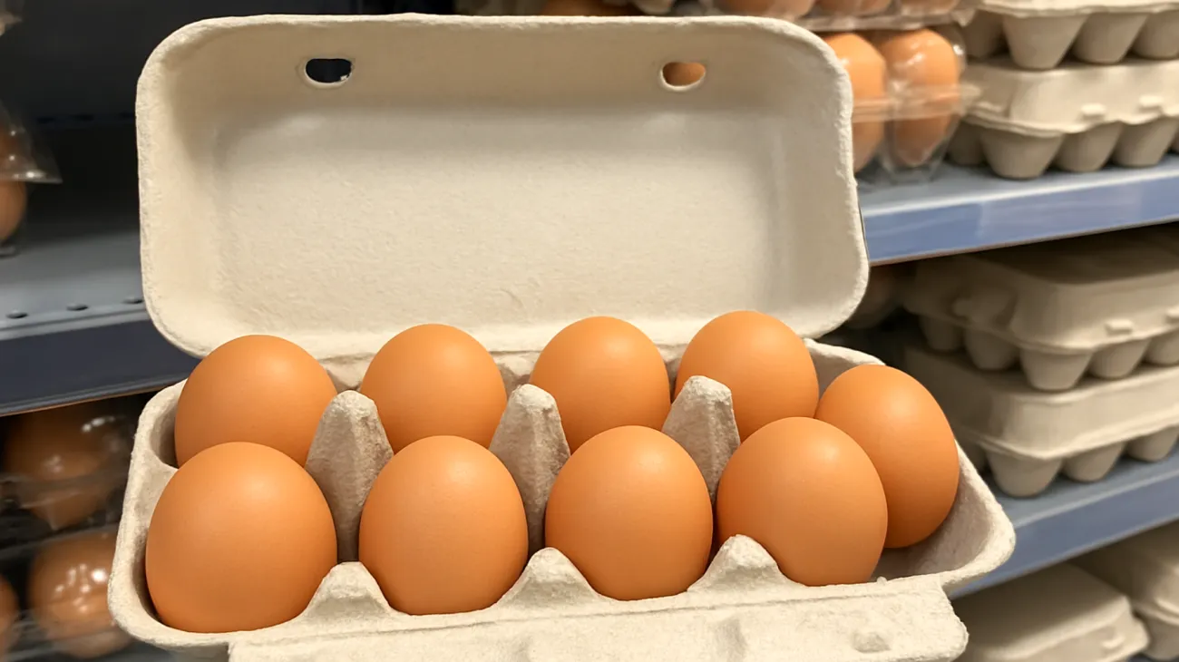 Fresh eggs"