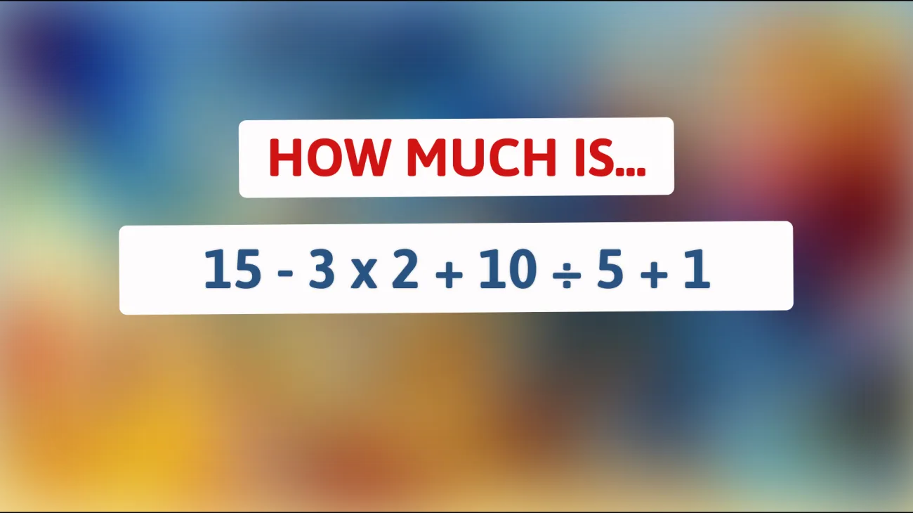 Only the Astute Can Solve This Math Brain-Teaser: Are You Among Them?"