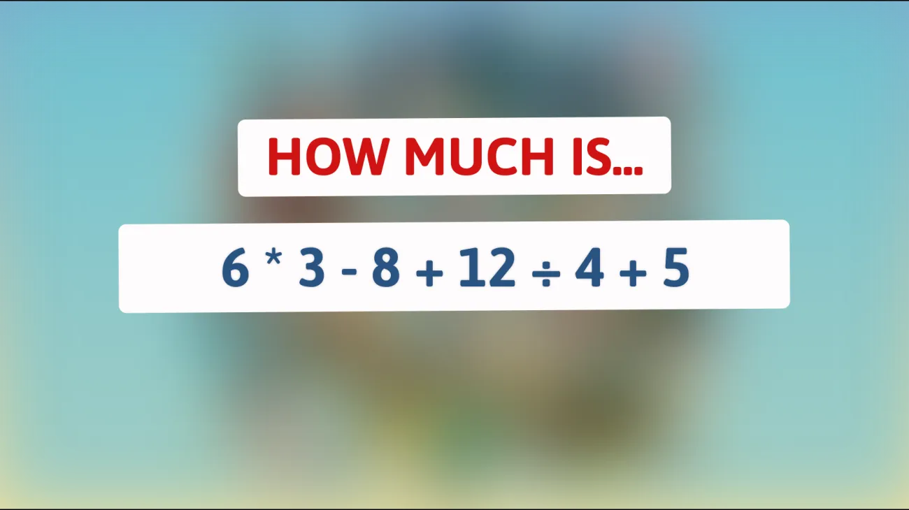Solve This Math Riddle Only Geniuses Can Crack! Can You Solve It?"