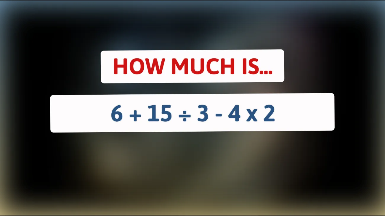 This Math Riddle Stumps Geniuses: Are You Smart Enough to Solve It?"