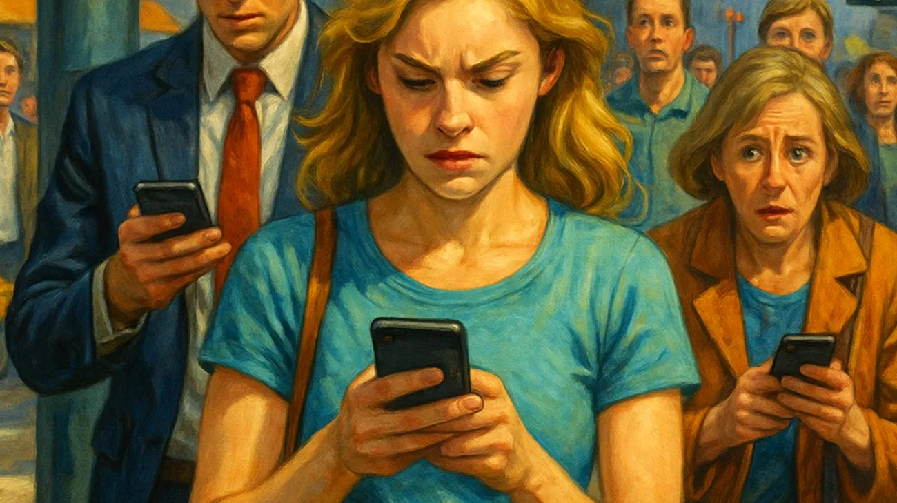 What does it mean when you constantly check your phone while walking, according to psychology? 2025-09-14T14:11:23.713Z"